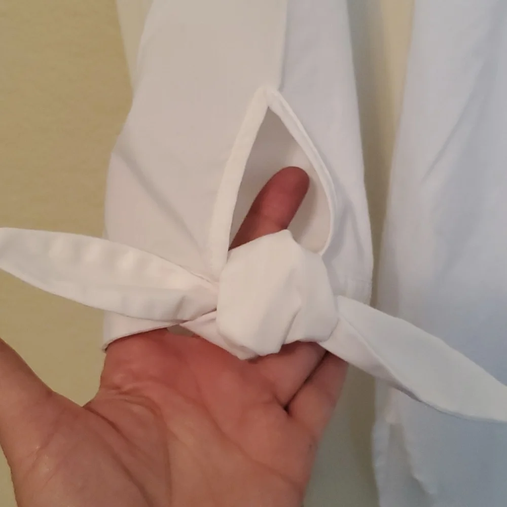 White button down tunic - Picture 3 of 5